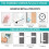 Papierhandtuchhalter – Edelstahl – Schwarz – 32 cm – Montage per Kleben oder Bohren 5