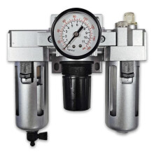 1/4" Pneumatic Circuit Filter, Regulator, and Lubricator Assembly
