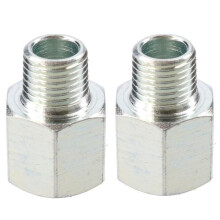 Bucha macho PCL Plus de 1/4" para 3/8" BSP, conexão de ar escalonada fêmea HC6475 x 2