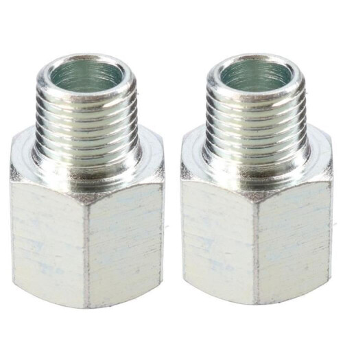 Συν αρσενικό PCL Bush από 1/4" έως 3/8" BSP θηλυκό βηματικό εξάρτημα αέρα HC6475 x 2