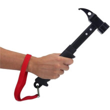 Hochleistungs-Nagelzieher/Hammer mit Fangriemen und Griff, 12,59 x 4,52 Zoll, A258