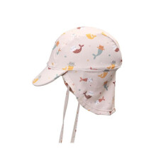 Monnëka Baby Sun Hat | Mermaid Cats 6 to 12 months