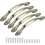 Möbeltürgriffe – XVX – Bogenform – Bronzegrün – 10 Stück – 130 mm 1