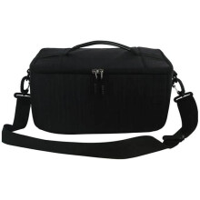 Large Capacity Waterproof Shockproof DSLR Camera Bag with Scientific Compartment, Wear-Resistant for Camera and Lens, 33x23x16cm