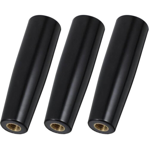 Σετ 3 λαβών BBQ από βακελίτη M10x100 mm περιστρεφόμενες, ανθεκτικές στη θερμότη