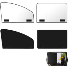 4-Piece Car Sun Protection Curtains with Magnets for Car Side Windows, Blocking Sunshades