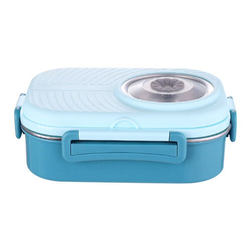 Stainless Steel Bento Box 3-Compartment Leak-Proof Insulated 1