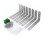 Hörnfäste i rostfritt stål - Silver - 8-pack - 5 mm håldiameter 1