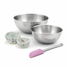 Zenker Smart Pastry 53-teiliges Backutensilien-Set: 50 Kuchenformen, 2 Schüsseln und 1 Teigschaber