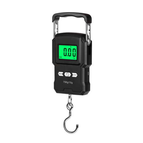 A27L/A27L-B Optional 75kg 10g Rechargeable LCD Electronic Hook Scale with Tape Measure Function High Precision 2