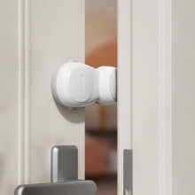 Automatic Door Stopper - Not Specified - 4+2 Pieces - White - Child Finger Protection - Noise Absorption