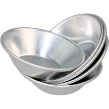 Set mit 24 Tarteformen, Kuchenformen und Backblechen, eiförmige Tarteformen