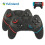 2-delt controller til Switch, Switch Lite & OLED, justerbar turbo, dobbelt vibration, ergonomisk skridsikker gamepad, sort 1