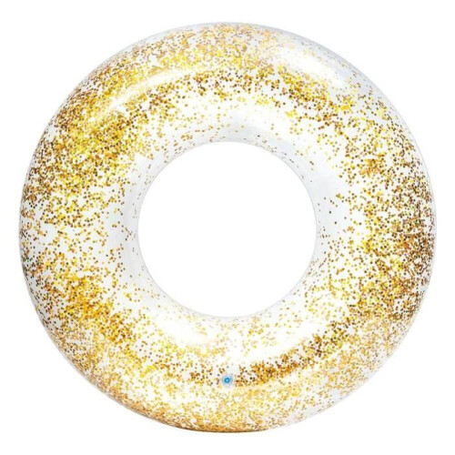 Glitter Oppblåsbar Flyteseng 119cm - - Intex