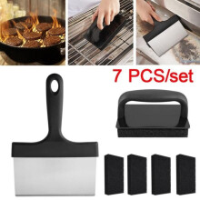 Barbecueborstel, grillborstel - barbecueaccessoire, geschikt voor grills en gasgrills