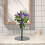 Floral Bouquet Riser Iron Stand, Adjustable Height Circular Base for Flower Display 4