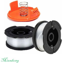 Nylon trimmerline spole - 91 m - 2-pak - kompatibel med Black & Decker