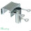 Parasol Support - Balcony Railing - Fixing Clip - Space-Saving - Metal and Plastic 1