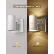 Luz noturna - Luz noturna infantil - Abajur para quarto - Luz noturna de parede - Luz noturna de tomada para corredor - Luz noturna de LED