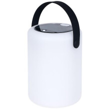 LED-Tischleuchte – Solarbetrieben – Zylindrisch – 12,2 x 17 cm – 800 mAh – Für den Außenbereich
