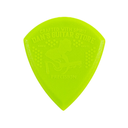 The Precision Pick MINI - 10-Pack - Premium high grip extra precision high visibility plectrums from Dans Guitar Store 1