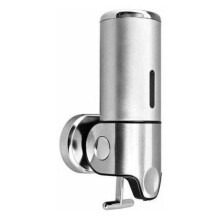 Väggmonterad tvålpump, manuell flytande tvålpump, hängande design för kök, hotell, schampo, badrumsarmaturer