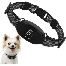 Anti-blafhalsband voor honden, oplaadbare slimme trainingshalsband met elektrische schok/trilling/geluid, 3 ongevaarlijke standen