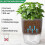 Herb Pot Kitchen Set of 3, Self-Watering Windowsill Planter with Automatic Irrigation System, Grey 3