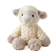 The Magic Toy Shop 10" Plush Sheep Lamb Cuddly Soft Toy Seated Stuffed Animal Farm Plush Teddy