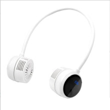 Neck Fan - Portable, bladeless, quiet and rechargeable for outdoor sports - White - 1