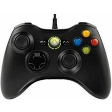 Przewodowy kontroler do gier - Xbox - Xbox 360 - Czarny - Wibracje - Przewodowy