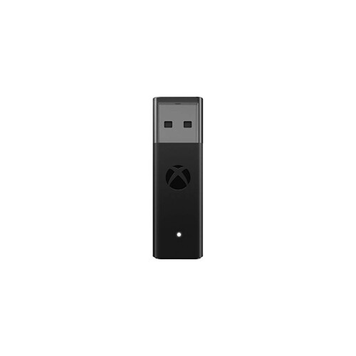 Wireless Adapter for Windows PC, Bulk Packaging, USB Dongle for Xbox One Controllers, Compact Black Design 1
