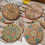 4 posavasos de corcho con forma de bolsita de té 1
