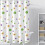 Voděodolný sprchový závěs PEVA 180x80 cm 5