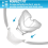 Replacement Nasal Cushion for N20 CPAP Mask Medium Size Soft Silicone Comfortable Seal 2