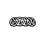 56mm Self Adhesive Wheel Center Caps Emblems 4 Pack Silver for Car Hub Covers Durable Replacement Set 5