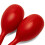 Tiger MAR49-RD Full-Size Plastic Maracas - Red 4