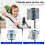 Microphone Stand,Aokeo Mic Stand Floor with Adjustable Tripod,Carrying Bag,Tablet Holder,Suitable for Any Microphone, Performance,Singing, Speech 2