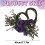 Hjerteformet valentinkrans med kunstige blomster 1 stk 1