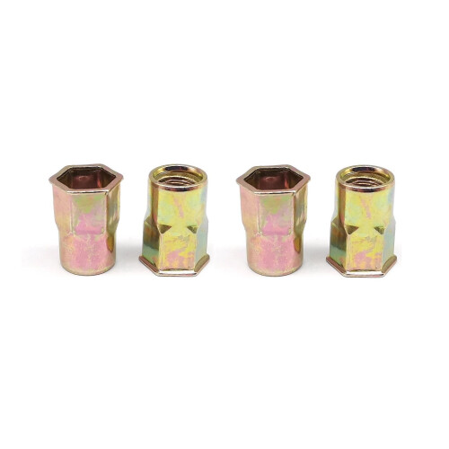 Piulițe nitibile cu cap plat semihexagonal M8/M10/M12 – 50 buc