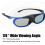 Universal Active Shutter 3D Glasses for DLP Link 3D Projectors, HD Lens, Lightweight Comfortable Fit 3