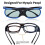 Universal Active Shutter 3D Glasses for DLP Link 3D Projectors, HD Lens, Lightweight Comfortable Fit 5