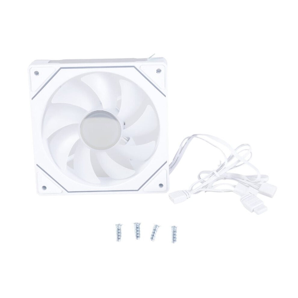 120Mm Argb Pc Case Fan 12V 3W Pwm Hydraulic Bearing 9058772212016