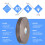 Acoustic/Soundproofing Resilient Tape - Stud Work/Joist Isolation Strips 4mm Thick 30m (50mm) 3