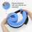 (Blue) EVA Life Saving Swimming Arm Circle Floating Sleeve Buoyancy Belt 3