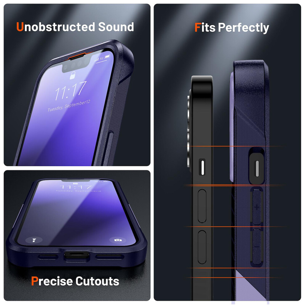 Fashion And Simple Phone Case Compatible Iphone 14 Plus: Purple 3662543126981