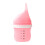 Weiche Silikon-Babyflasche, 150 ml, Rosa 1