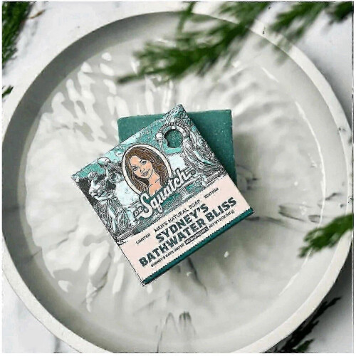Dr. Squatch Sydney Sweeney Bathwater Bliss Bar Soap LE 5000 - IN HAND 1