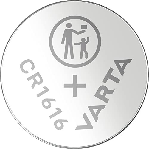 Varta Varta CR1616 Lithium Battery - Pack of 2,Silver 1