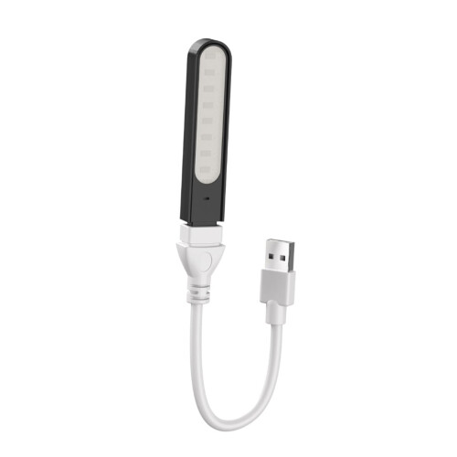 Lampe de lecture LED USB avec col de cygne flexible pour ordinateur portable